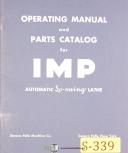 Seneca Falls-Seneca Falls IMP, Auto swing Lathe Operations and Parts Manual 1977-IMP-So-swing-01